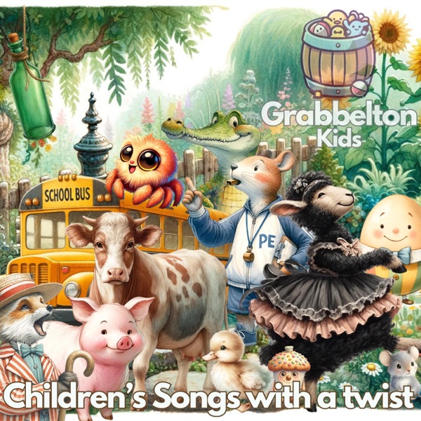 Children's Songs with a twist album artwork